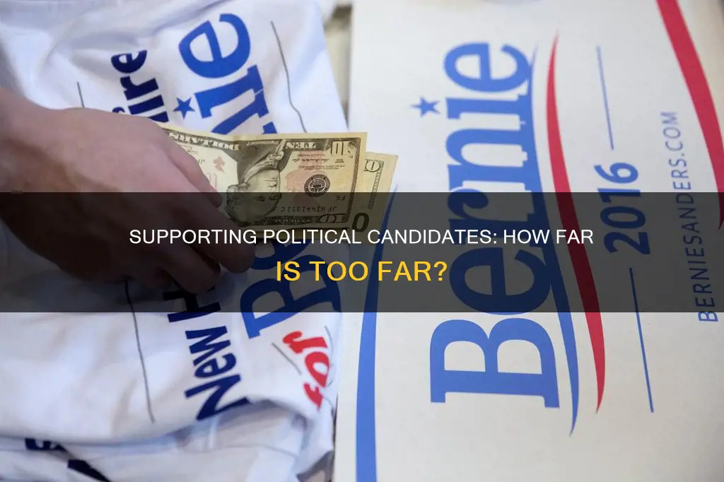 how much can you support a potical candidate