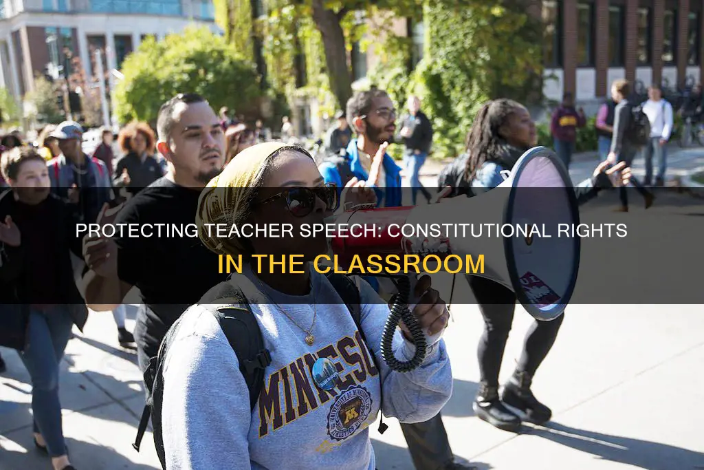how much constitutional protection should teacher speech enjoy