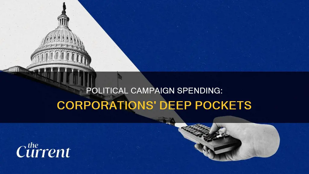 how much do corportations spend on political campaigns