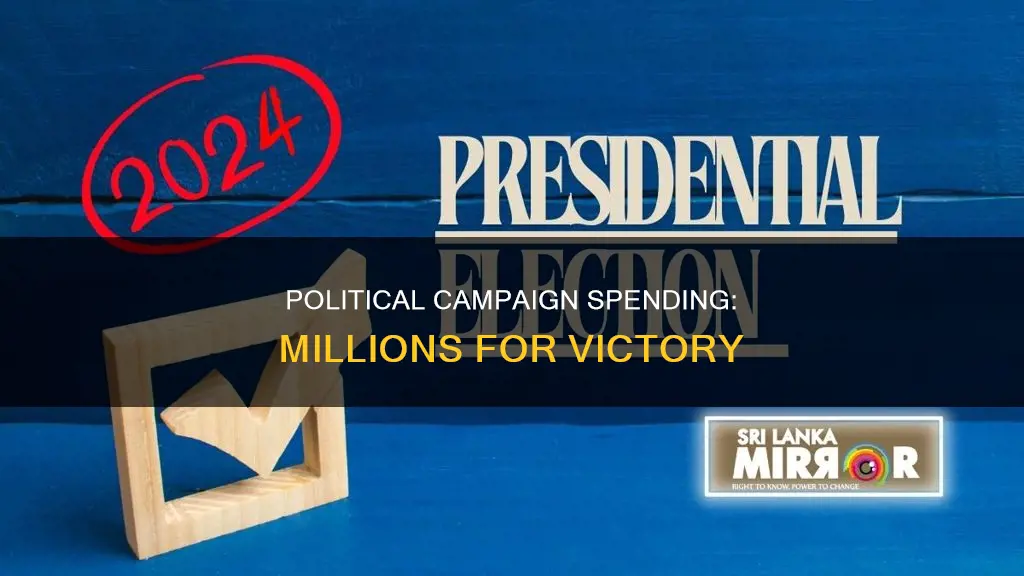 how much do political parties spend on campaigns