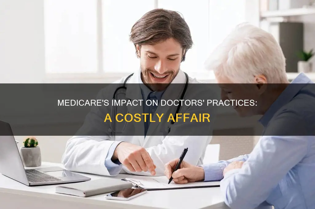 how much does medicare constitute of doctors practices