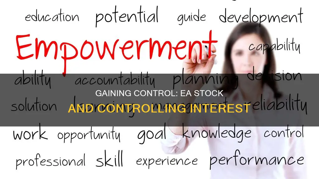 how much ea stock would constitutes a controlling interest