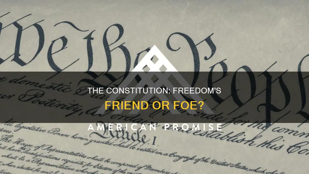 how much freedom does the constitution guarantee or limit