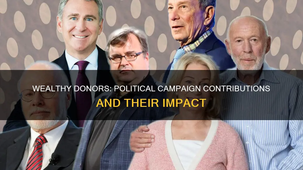 how much high earners donate to political campaigns