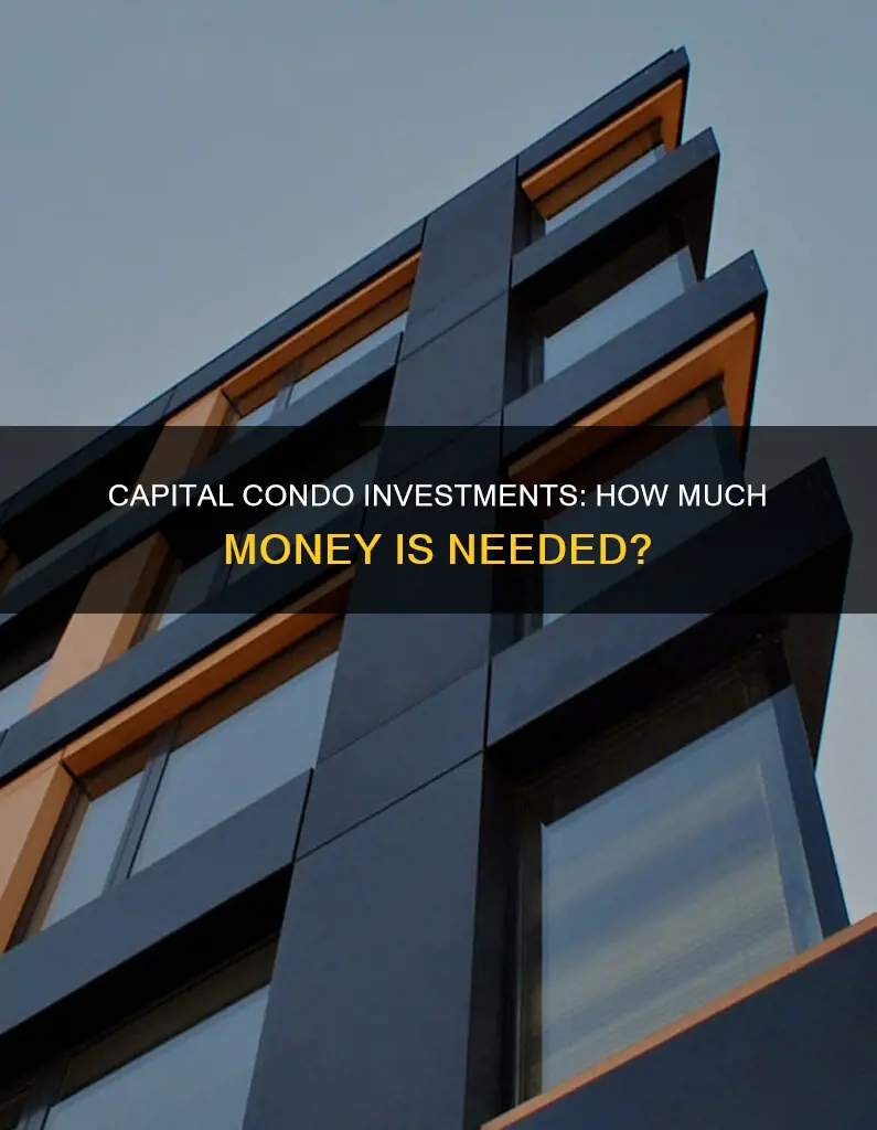 how much money constitutes a capital investment condominium