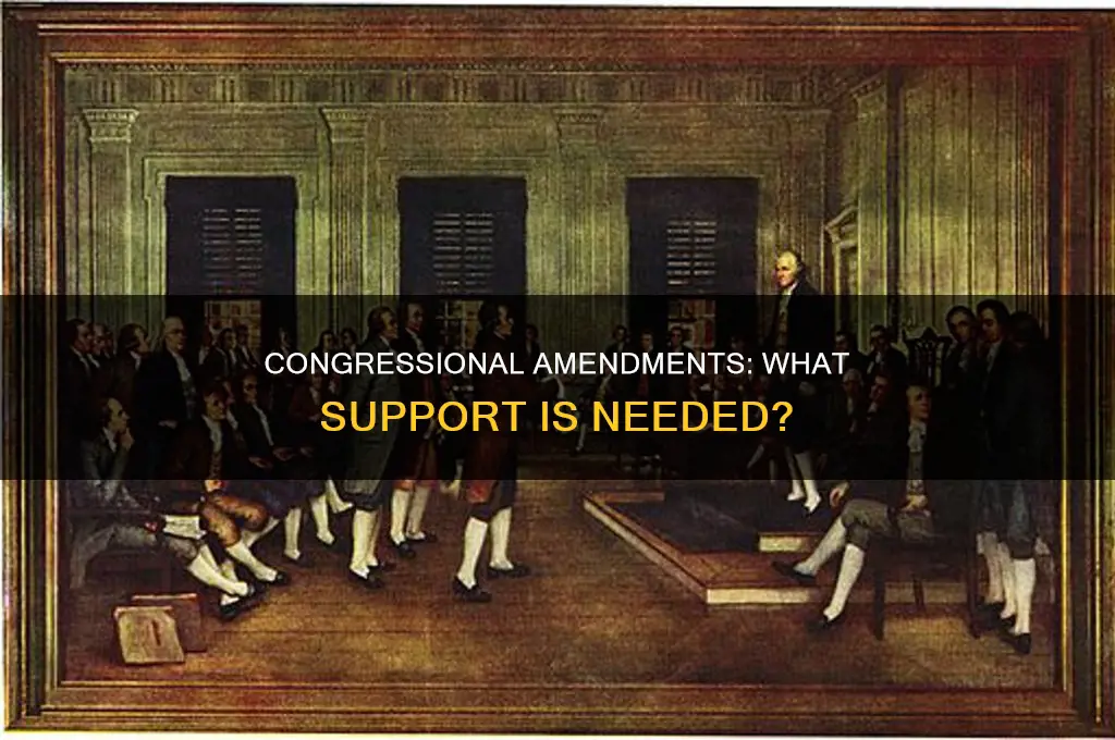 how much support of congress is needed to propose amendments