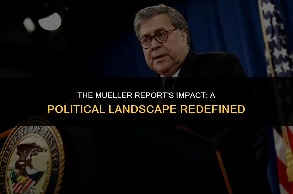 how mueller report will affect politics