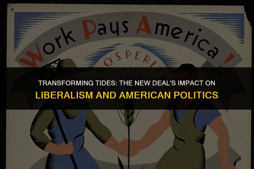 how new deal changed liberalism and american politics