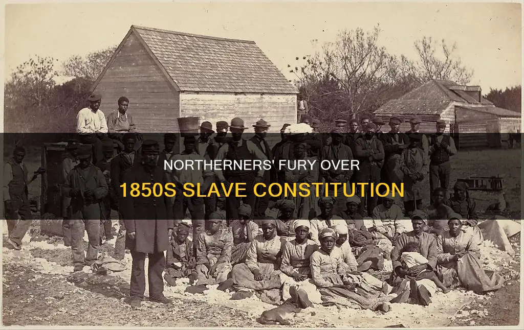 how north felt about constitution allwing slavery 1850