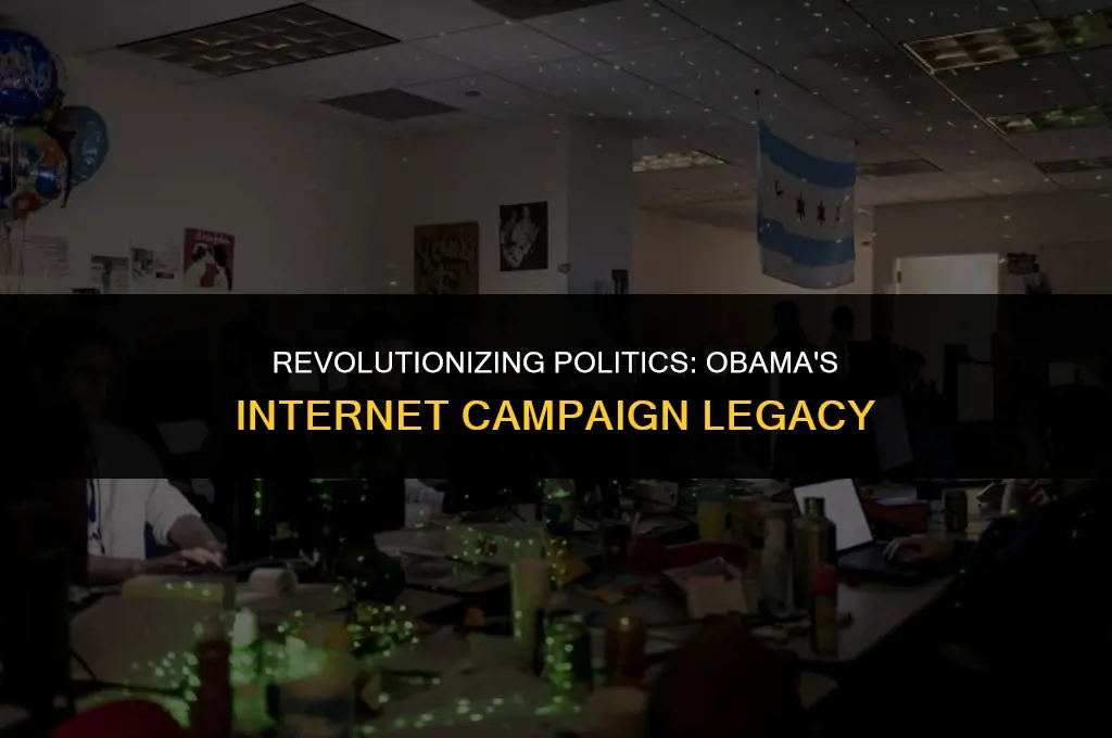 how obama internet campaign changed politics