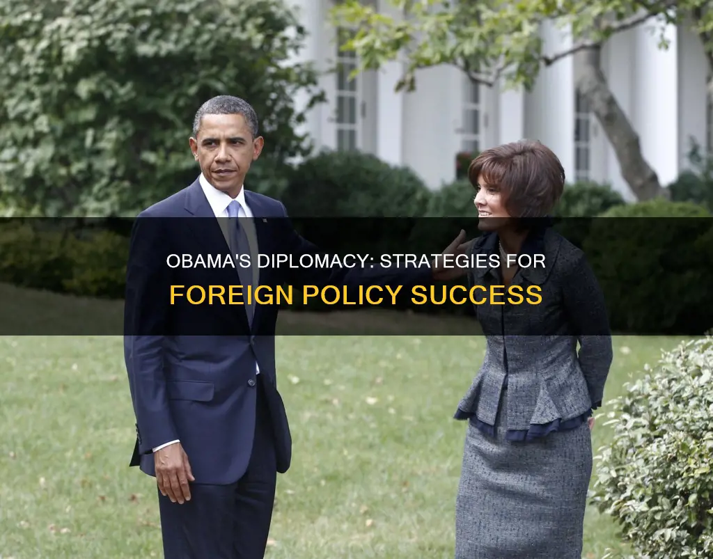 how obama used diplomacy