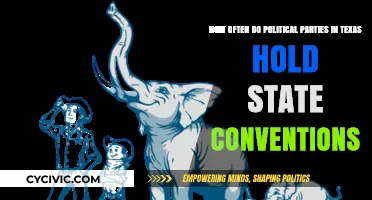 Texas Political Parties: Frequency of State Conventions Explained