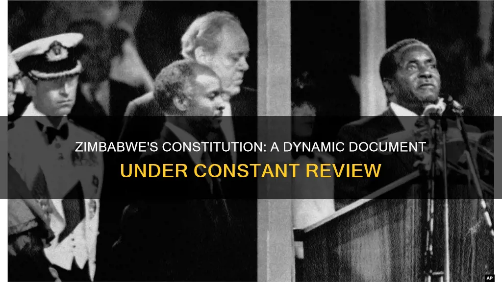 how often is the constitution of zimbabwe written