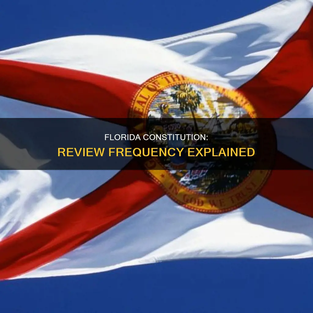 how often must the florida constitution be reviewed