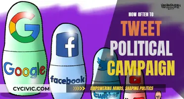 Strategizing Tweet Frequency for Political Campaigns