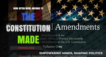 Amendments to the Constitution: How Often Were They Made?