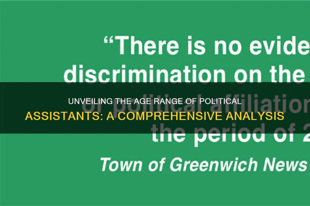 how old are political assistants