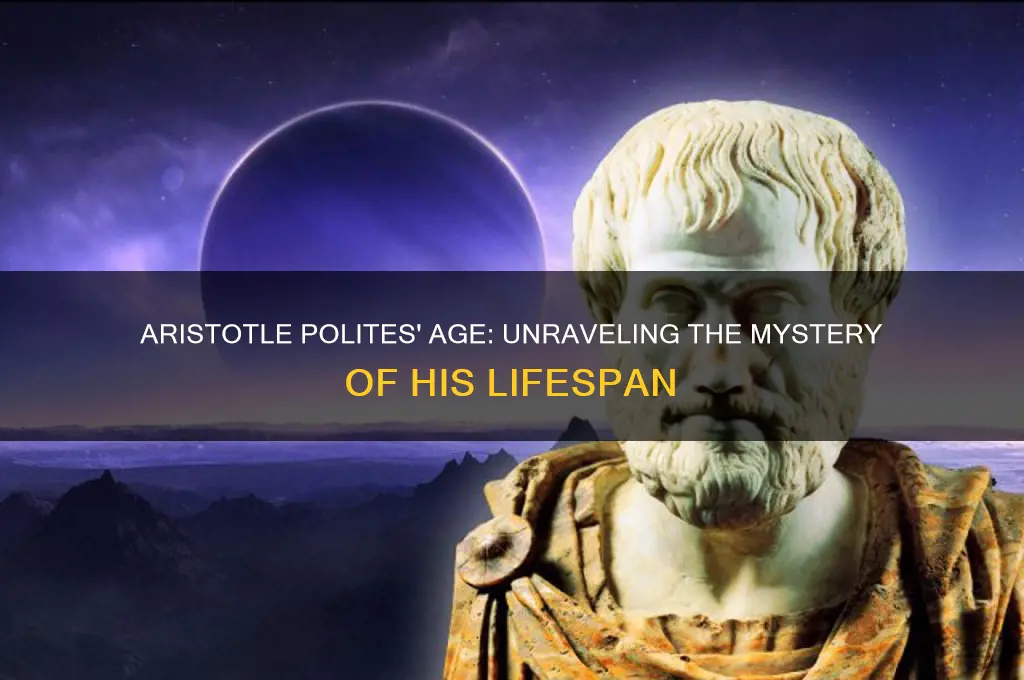 how old is aristotle polites