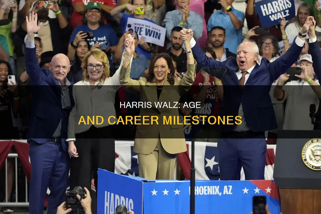 how old is harris walz