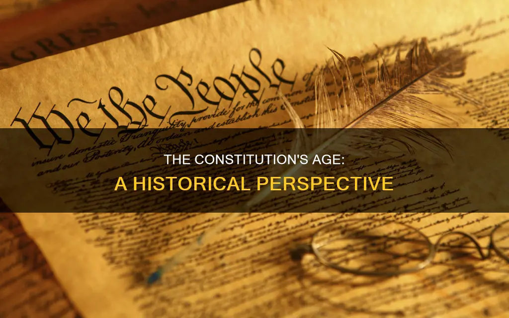 how old is the constitution as of this week