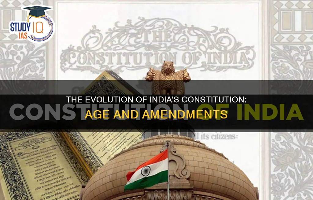how old is the constitution of india
