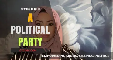 Joining a Political Party: Age Requirements and Youth Engagement Explained