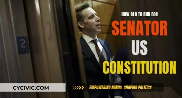 Who Can Run for US Senator?