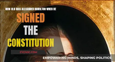 Hamilton's Signature: A Founding Father's Youthful Constitution Moment