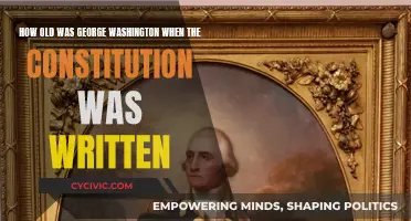 George Washington's Age at the Constitution's Writing