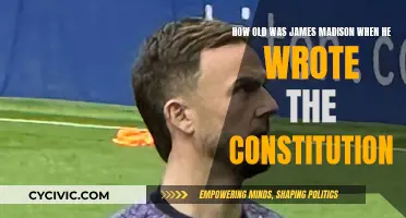 James Madison's Age When Drafting the Constitution