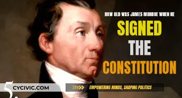 James Monroe's Signature: A Constitutional Teenager