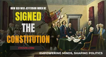 The Constitution and Jefferson's Signature: An Age-Old Question