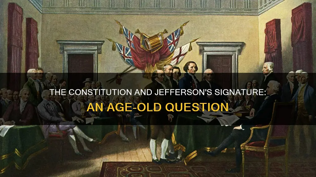 how old was jefferson when he signed the constitution