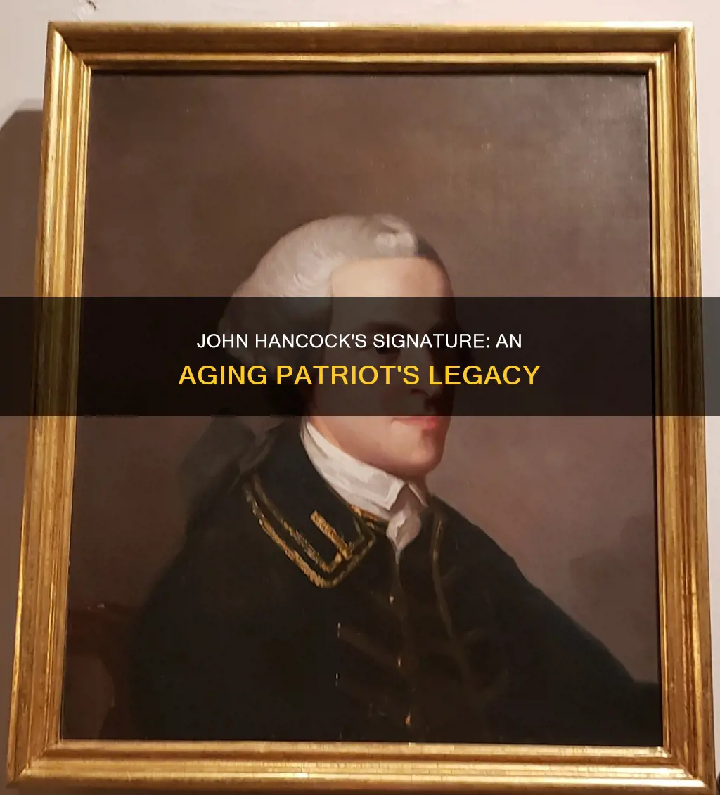 how old was john hancock when he signed the constitution