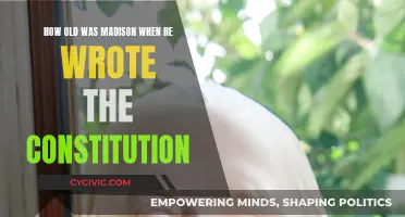 Madison's Age When Drafting the Constitution