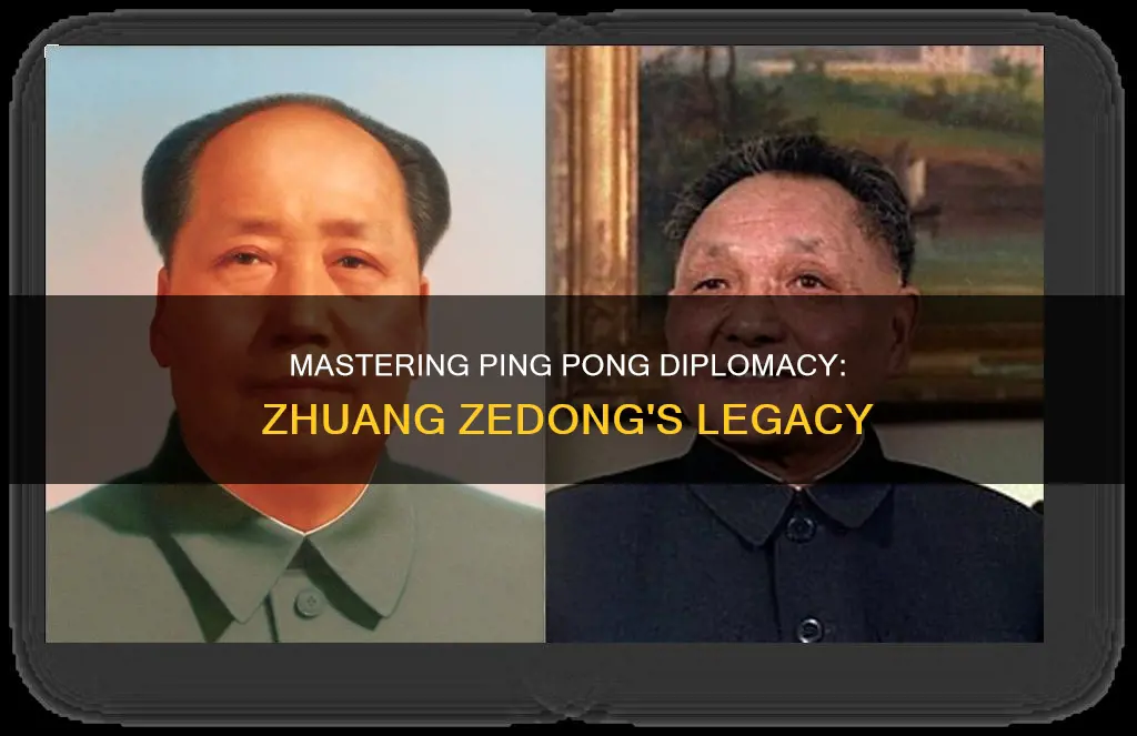 how old was zhuang zedong ping pong diplomacy