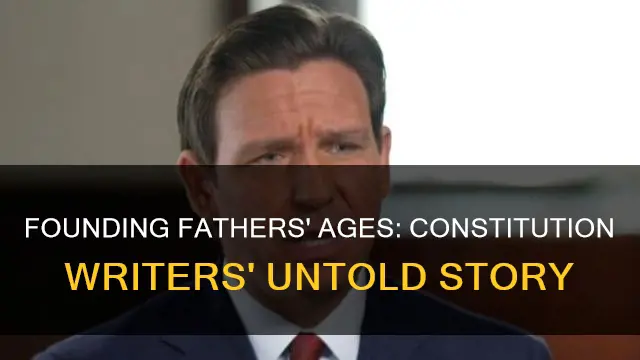 how old were the forefathers when they wrote the constitution