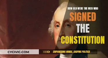 The Constitution Signers: Age of the Founding Fathers