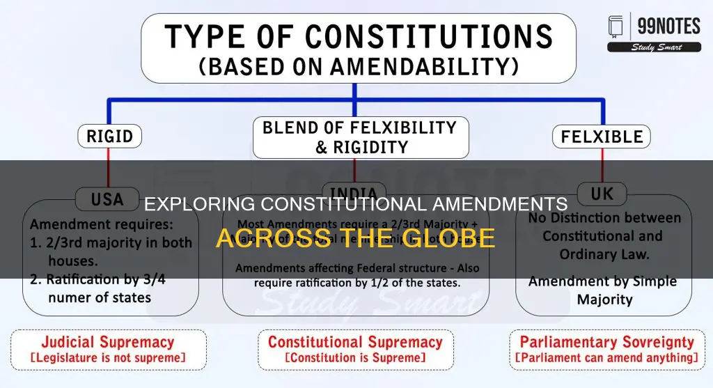 how other countries amend their constitution
