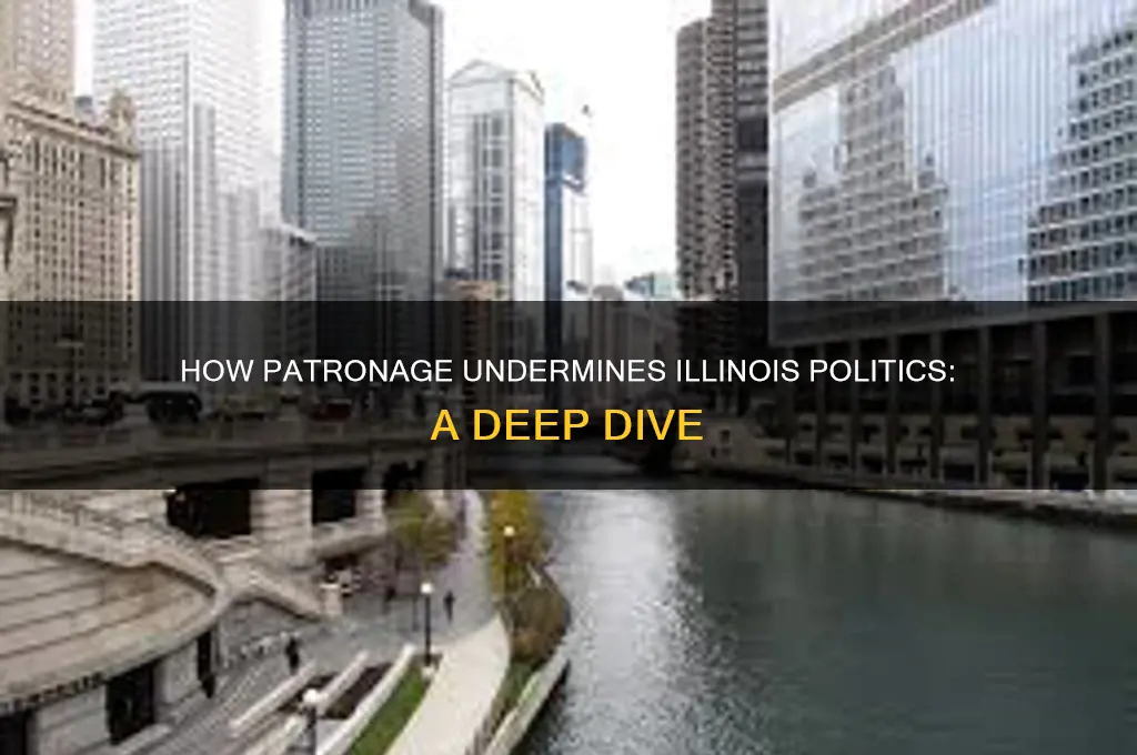how patronage undermines politics illinois