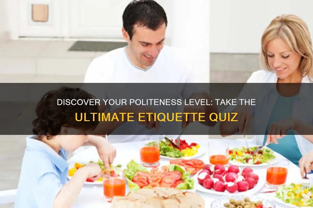 how polite are you test