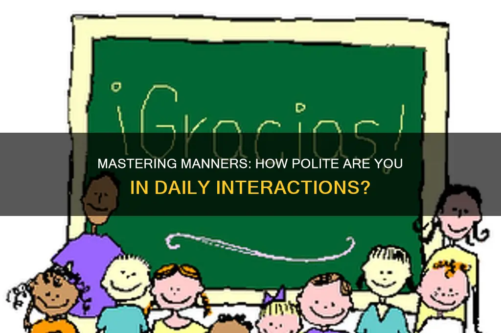 how polite are you