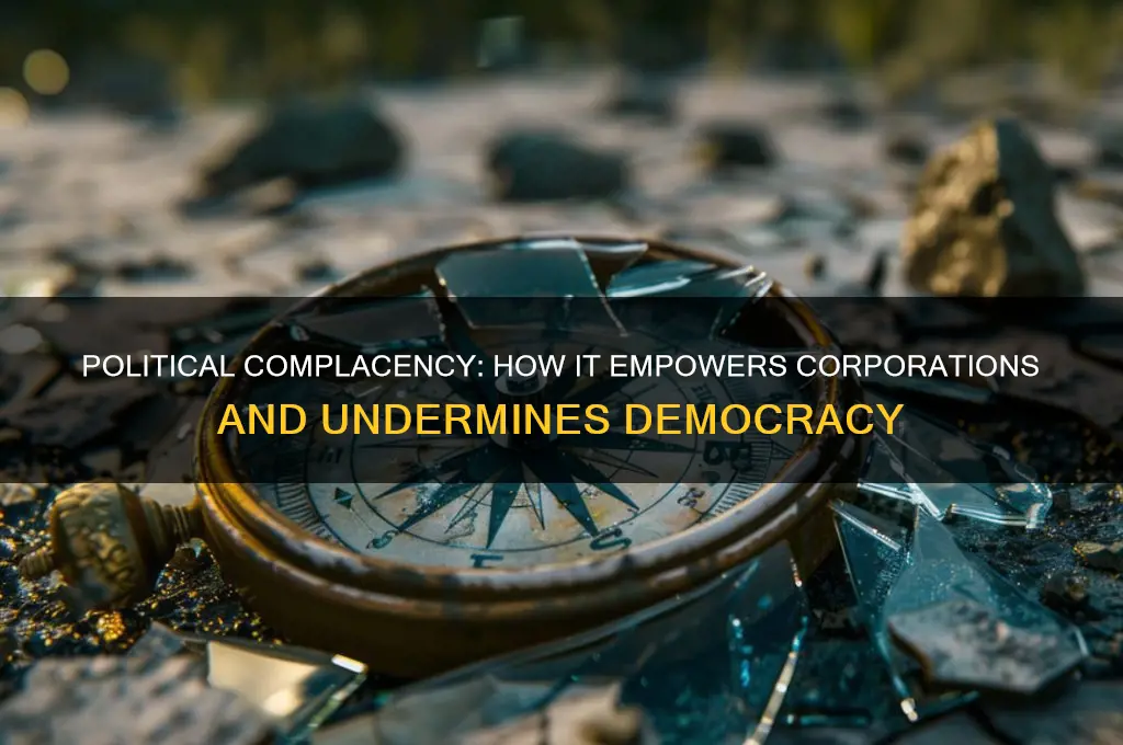 how political complacency helps corporations