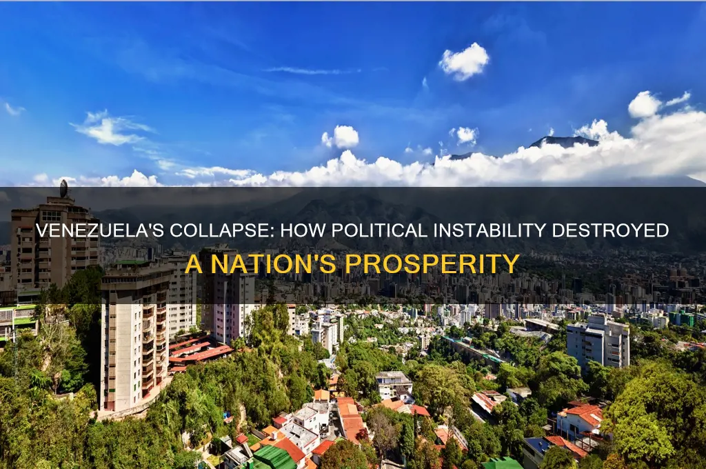 how political instability ruined venezuela