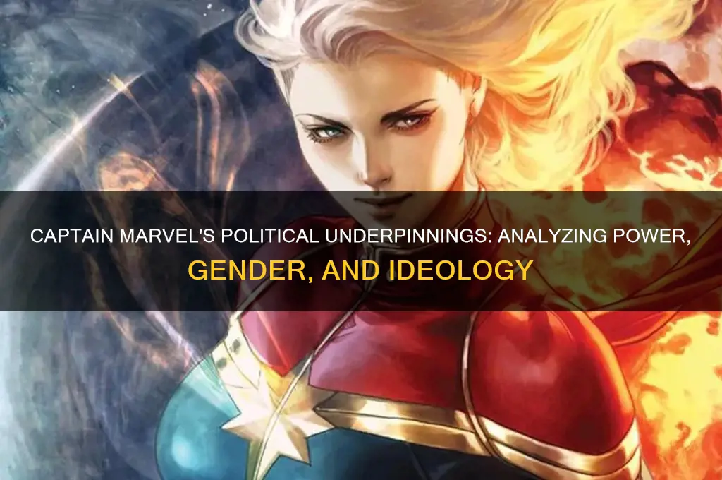 how political is captain marvel