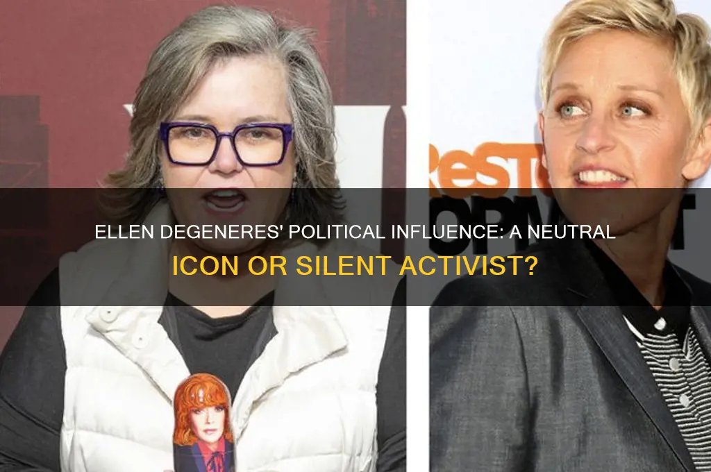 how political is ellen degeneres