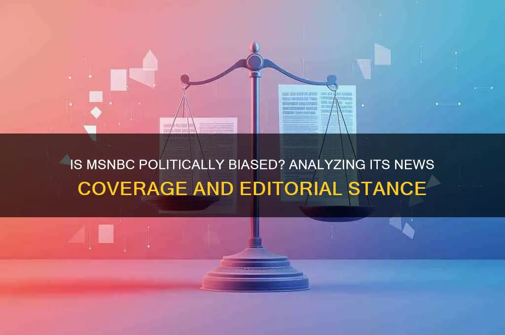how political is msnbc