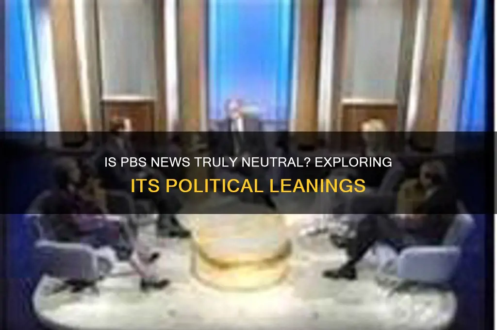 how political is pbs news