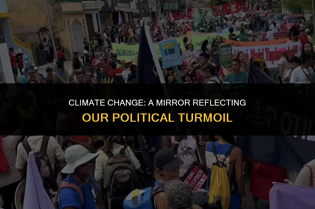 how political issues are reflected in climate change