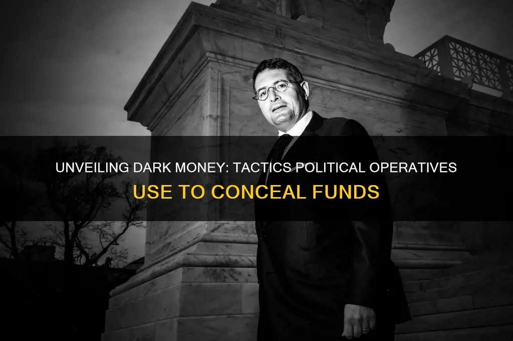 how political operatives hide money